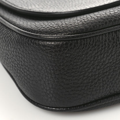 Gucci Pebbled Calfskin Medium Soho Flap Crossbody Black 8 of 9