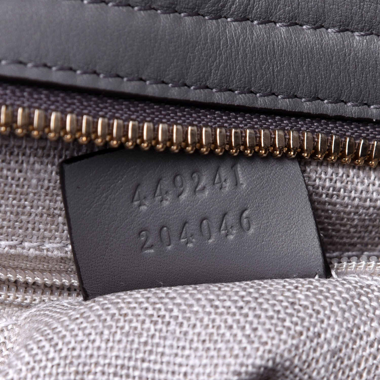 Gucci Microguccissima Small Bree Tote Graphite 8 of 10