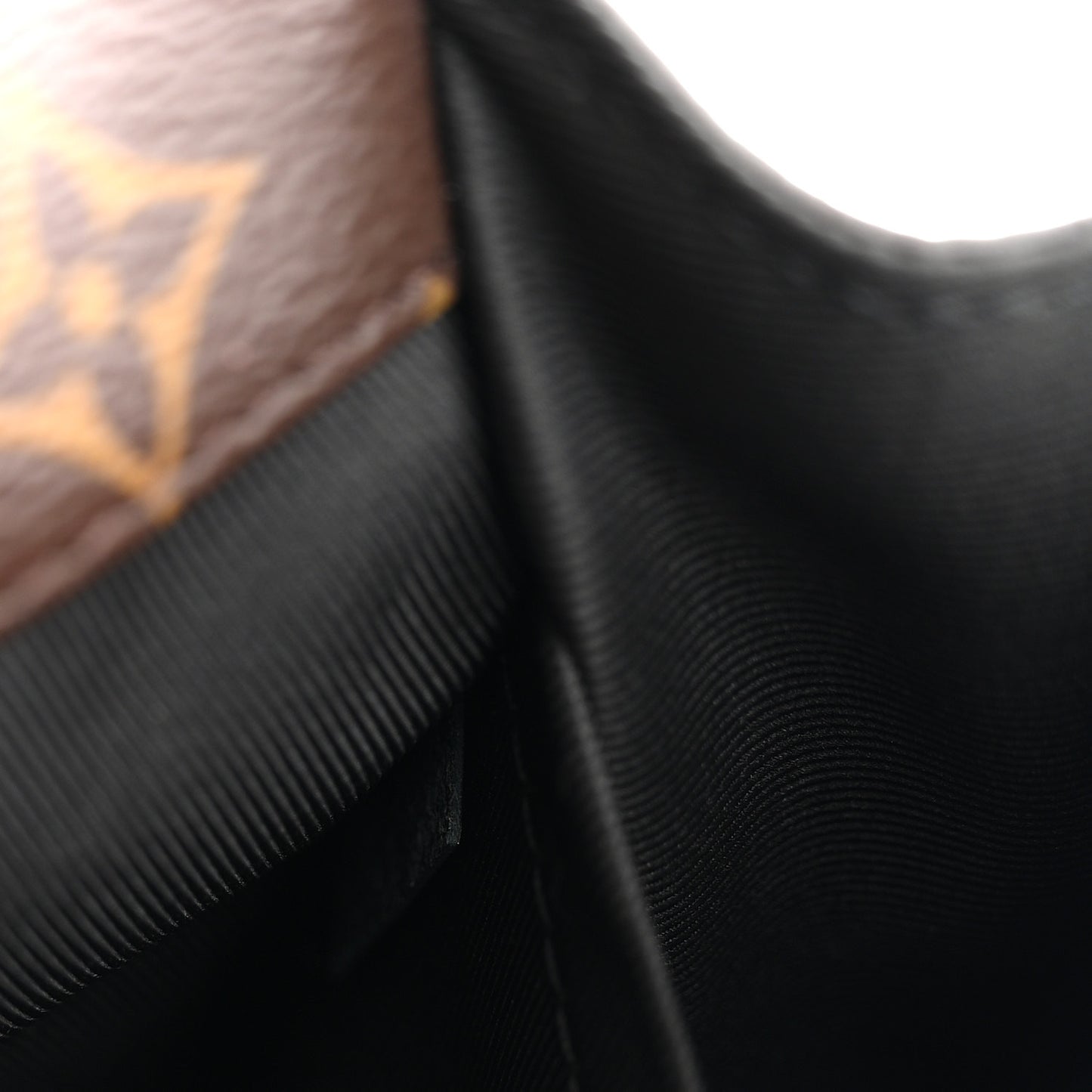 Patent Calfskin Monogram Cherrywood BB Black