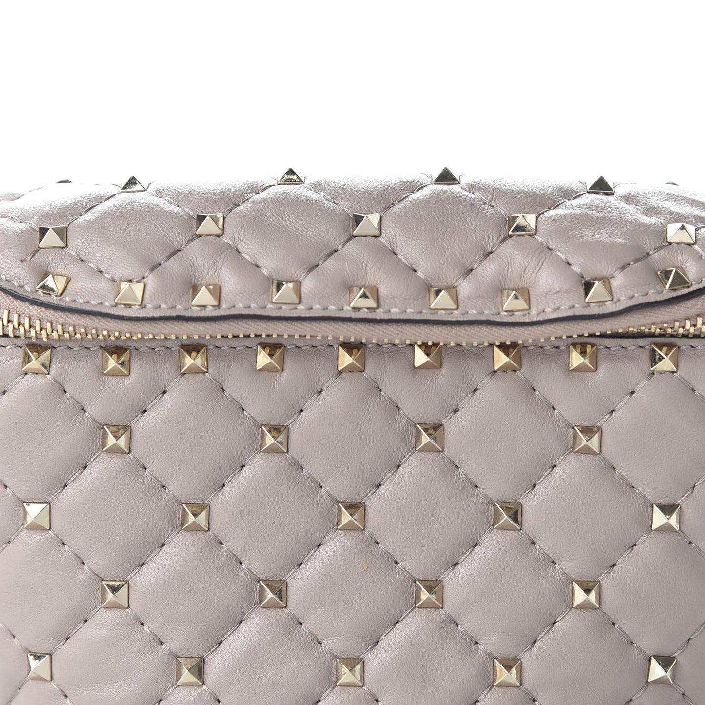 Nappa Rockstud Spike Belt Bag 85 Poudre