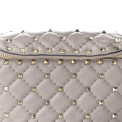 Valentino Garavani Nappa Rockstud Spike Belt Bag 85 Poudre 9 of 9
