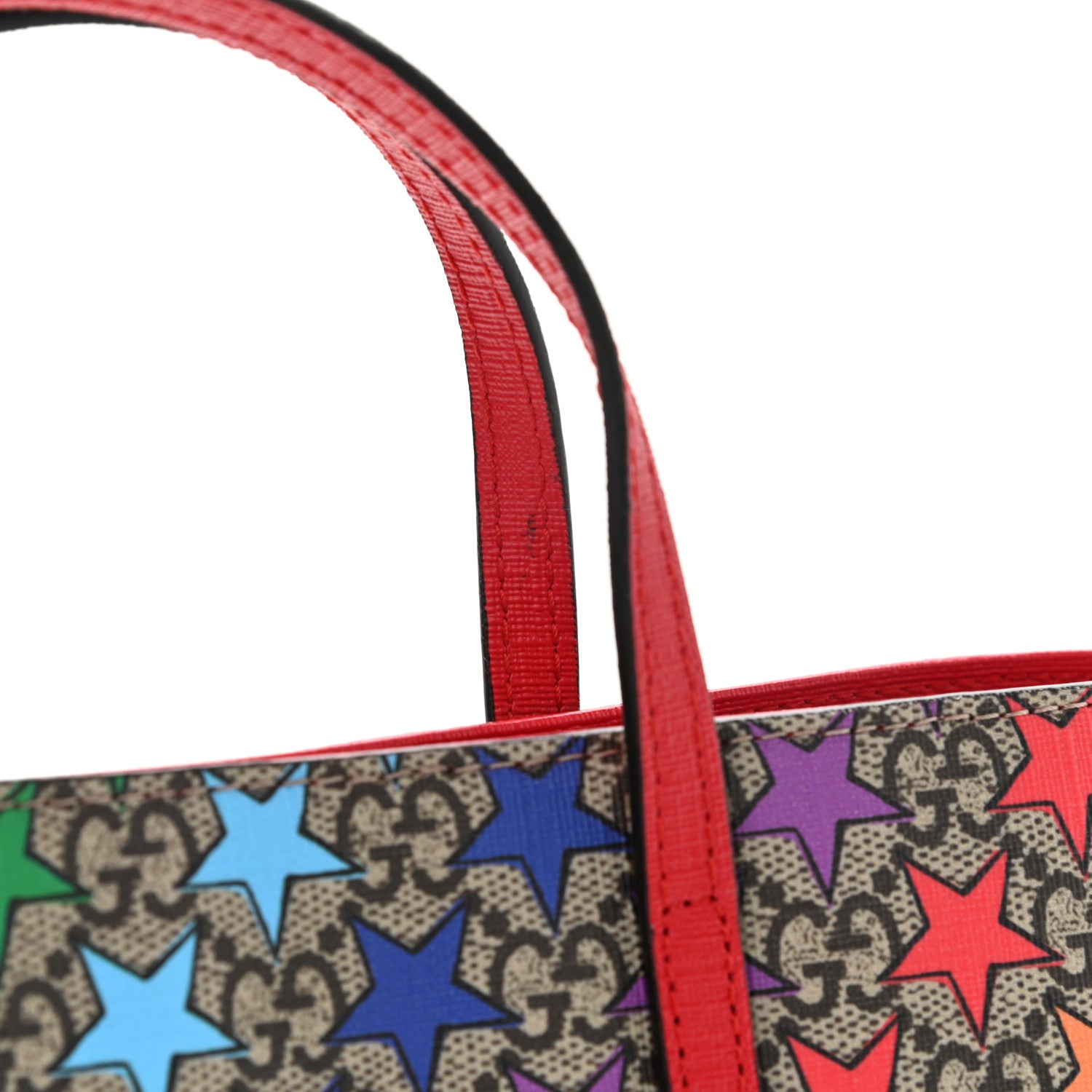 Gucci GG Supreme Monogram Childrens Star Print Tote Multicolor 11 of 11