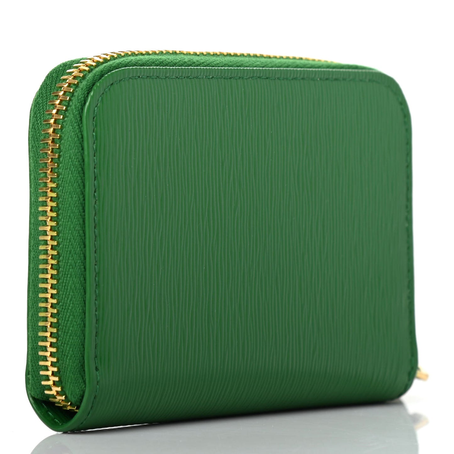 Vitello Move Metal Coin Purse Verde