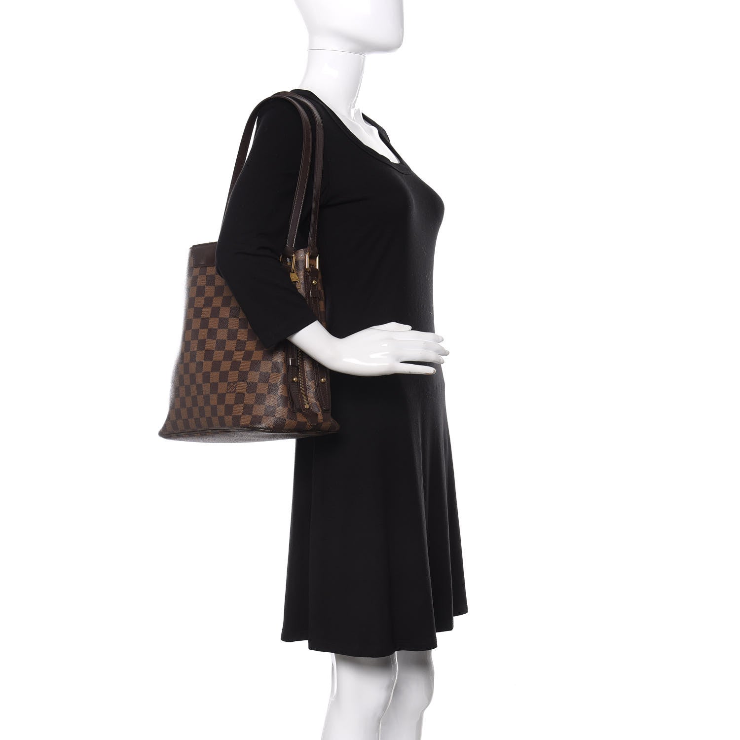 Louis Vuitton Damier Ebene Cabas Rivington 2 of 10