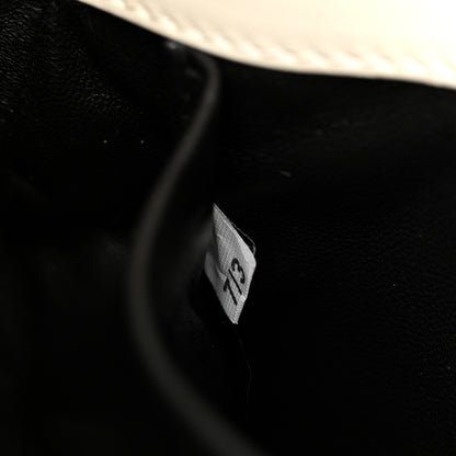 Prada Brushed Calfskin Cleo Adjustable Strap Shoulder Bag White 7 of 13