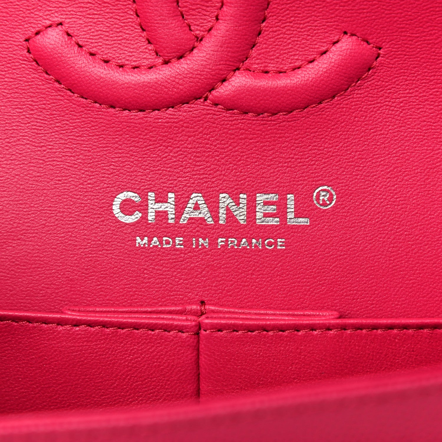 Chanel Caviar Quilted Small Double Flap Dark Pink 7 of 10