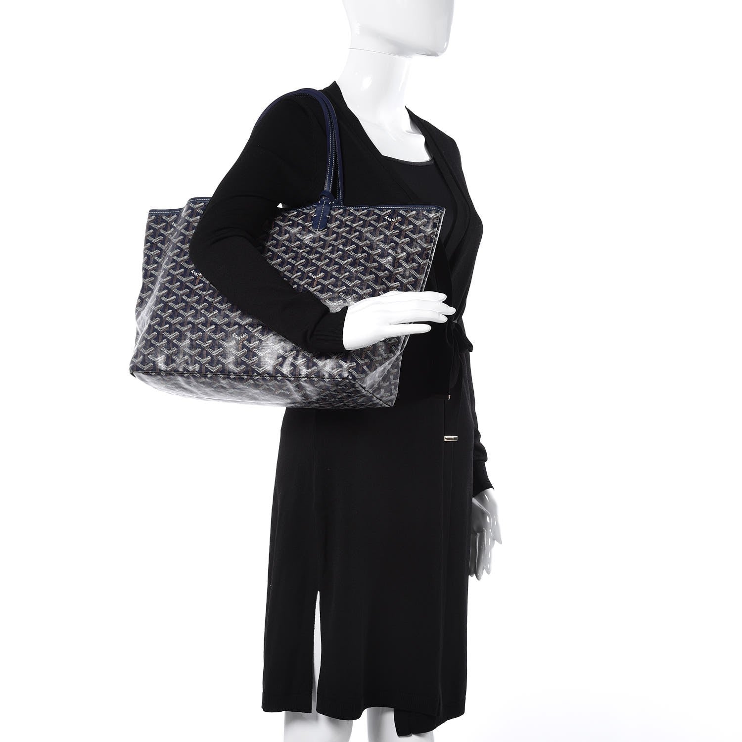 Goyard Goyardine Saint Louis PM Navy 2 of 8