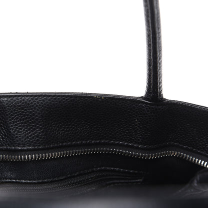 Chanel Caviar Quilted Medallion Tote Black 17 of 18