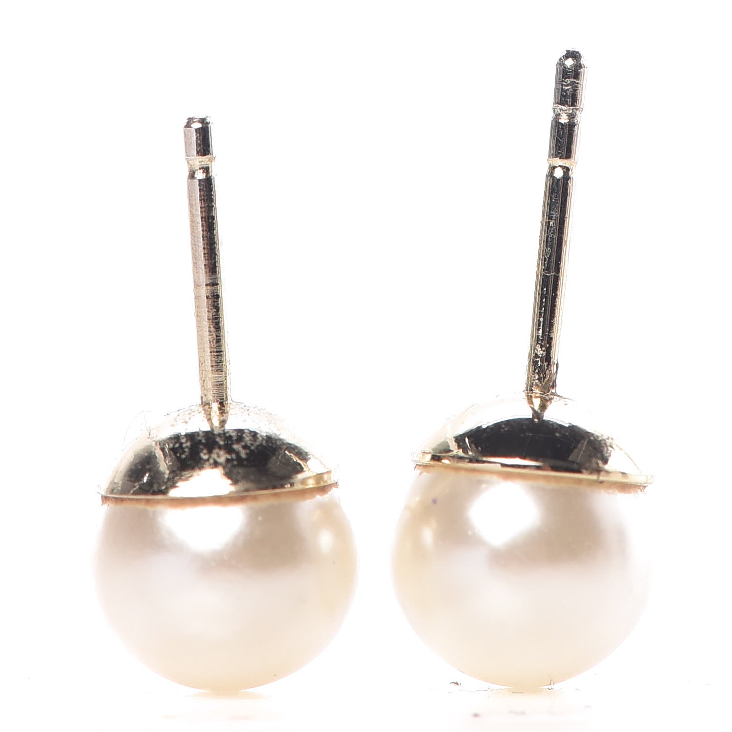 Christian Dior Pearl Mise En Dior Tribal Earrings 4 of 5