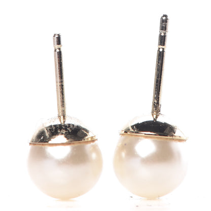 Christian Dior Pearl Mise En Dior Tribal Earrings 4 of 5