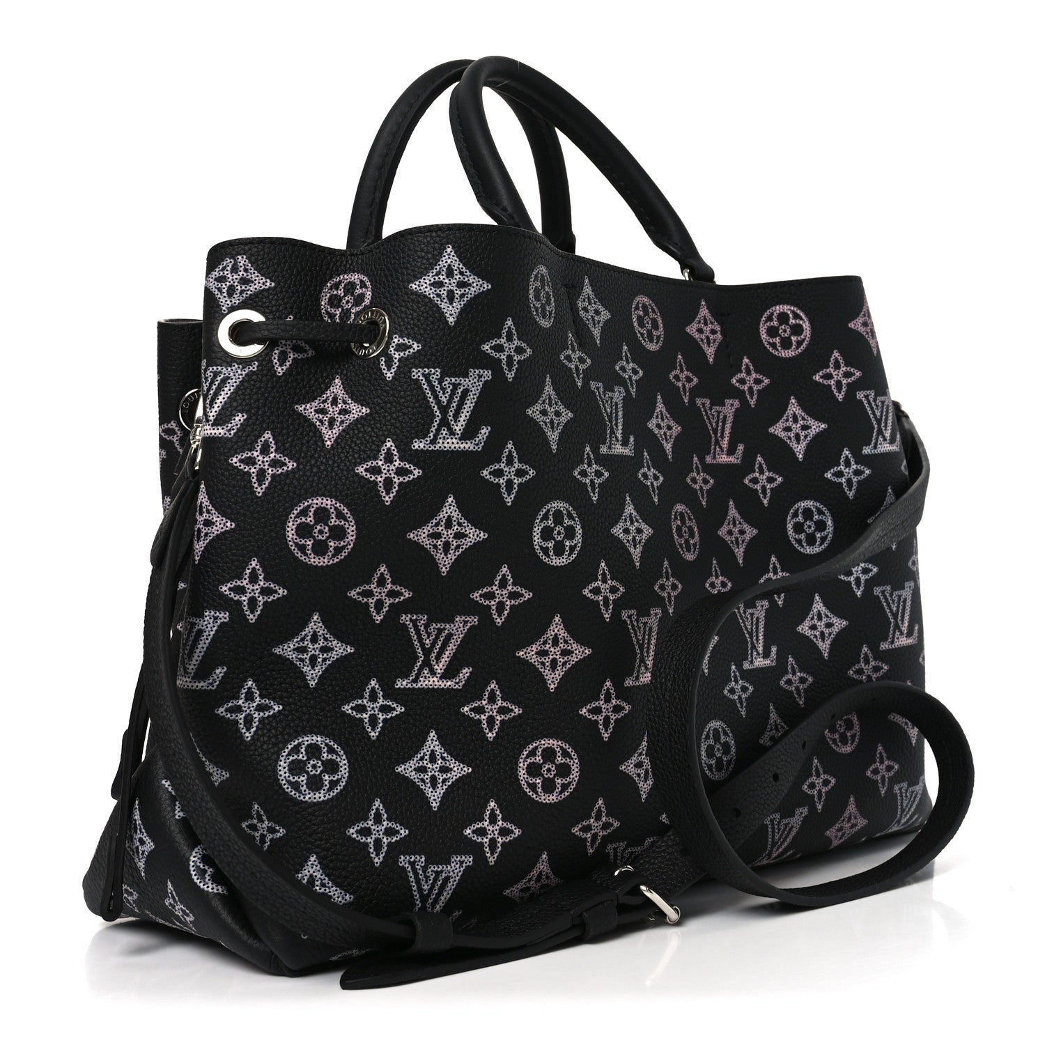 Louis Vuitton Mahina Flight Mode Bella Tote Black 1843715