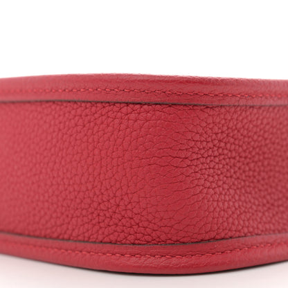Hermes Taurillon Clemence Evelyne TPM Rouge Piment 10 of 11