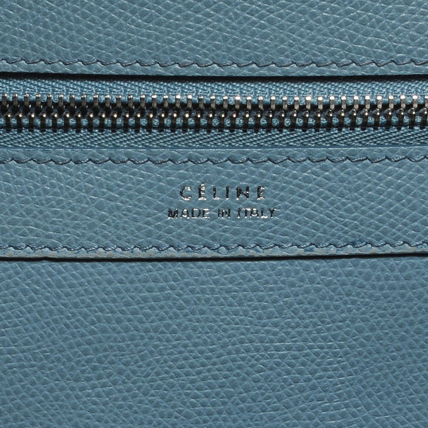 Celine Grained Calfskin Medium Horizontal Cabas Phantom 5 of 8
