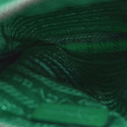 Prada Tessuto Nylon Phone Case Crossbody Bag Menta 5 of 10