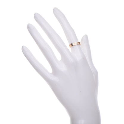Gucci 18K Rose Gold 4mm Icon Thin Band Ring 49 4.75 2 of 5