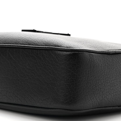 Saint Laurent Grained Lambskin Monogram Lou Camera Bag Black 10 of 10
