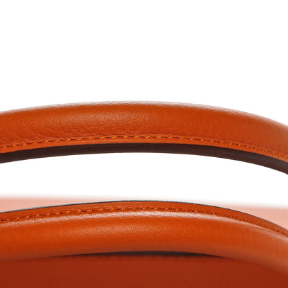 Hermes Taurillon Clemence Birkin 40 Orange 6 of 26