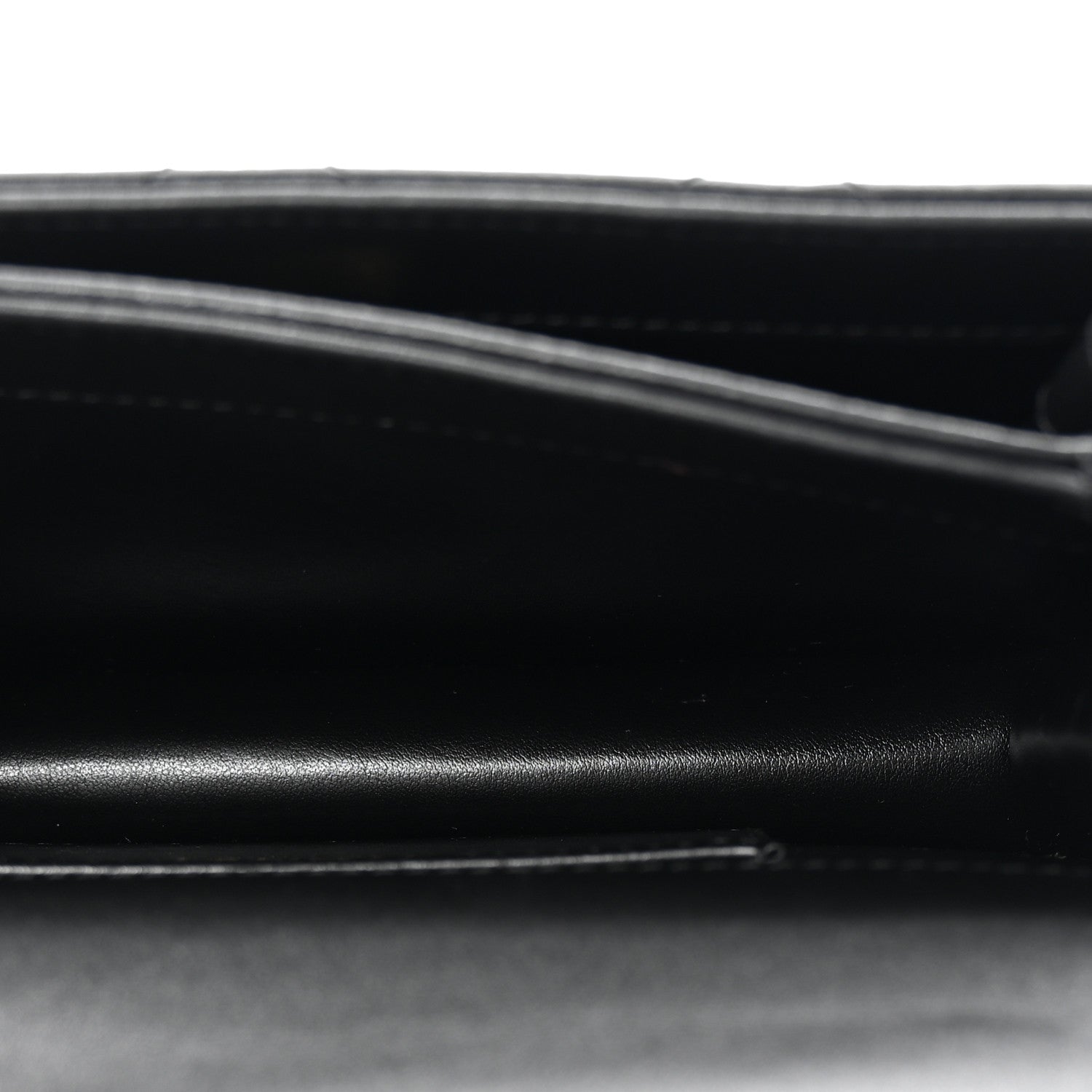 Chanel Shiny Calfskin Quilted Mini Metal Top Handle Flap Black 5 of 10