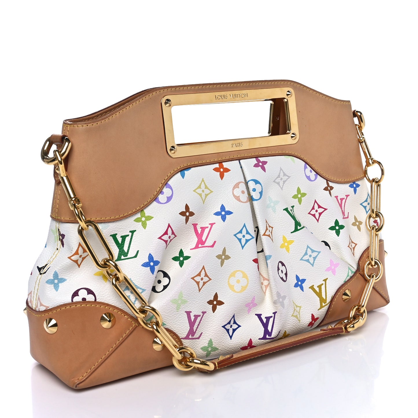 Monogram Multicolor Judy MM White