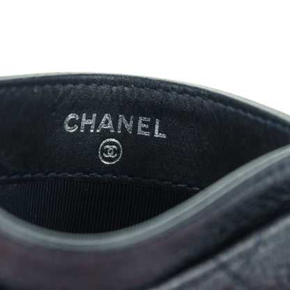 Chanel Caviar Quilted Card Holder Marine 6 of 8