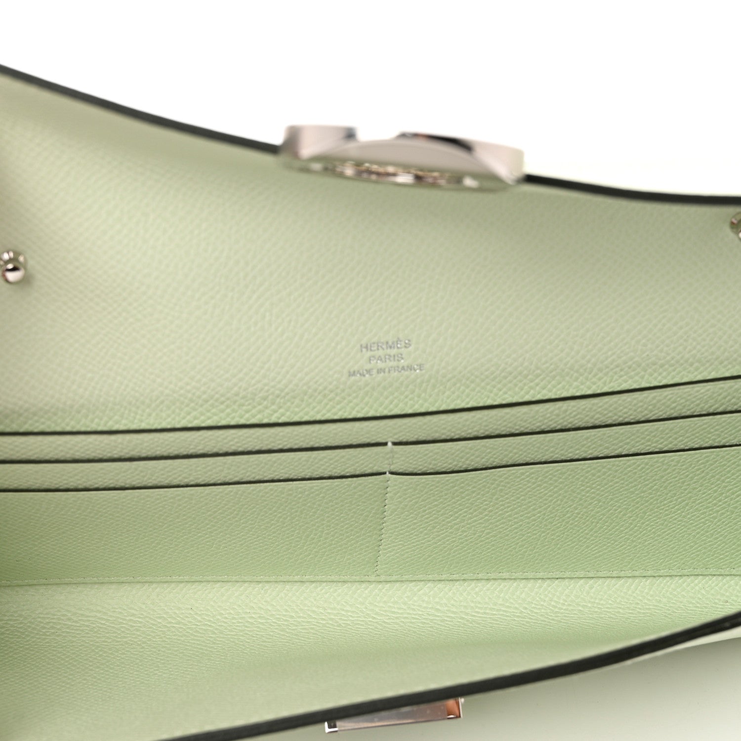 Hermes Epsom Maillon Wallet To Go Vert Fizz 5 of 8