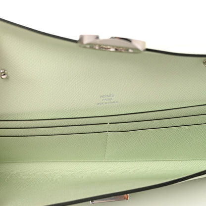 Hermes Epsom Maillon Wallet To Go Vert Fizz 5 of 8