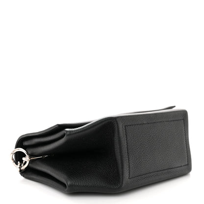 Hermes Taurillon Novillo Chain Opli 24 Black Bleu Encre 4 of 10