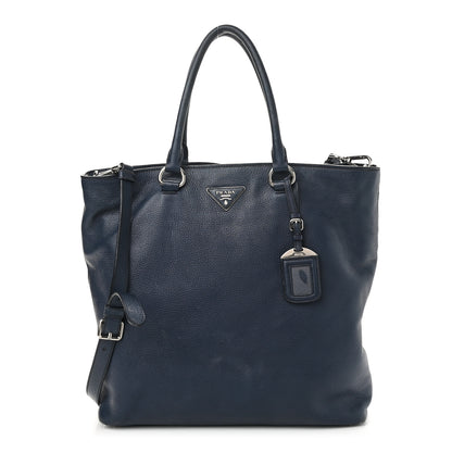 Prada Vitello Phenix Tote Baltico 1 of 14
