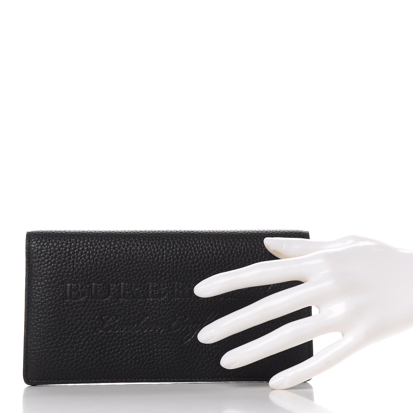 Calfskin Hastings Continental Wallet Black