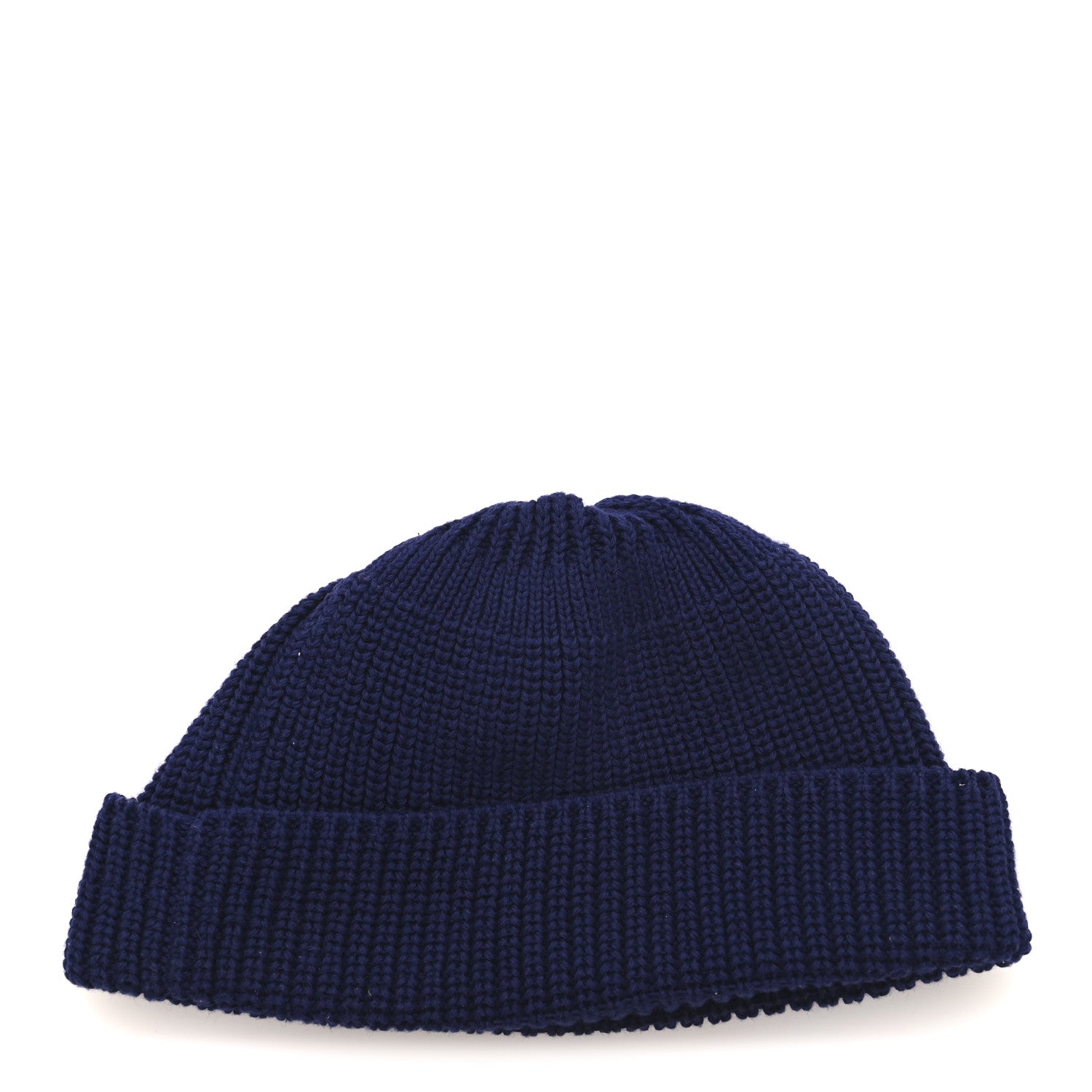 GUCCI ニット帽 Mサイズ ネイビー Gucci Wool Cashmere Knit Interlocking G Beanie Hat S Blue 1850734