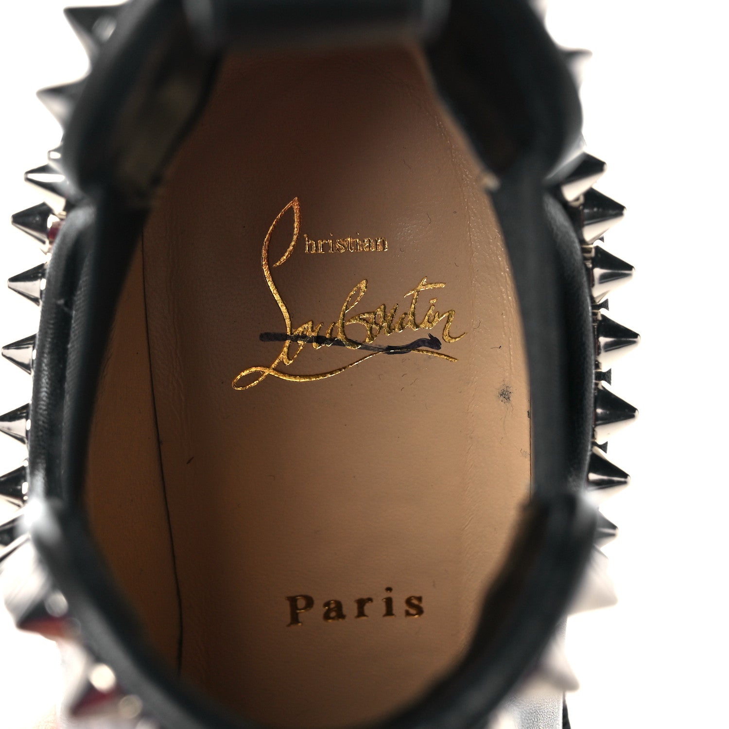 Christian Louboutin Nappa Spiked Capahutta 70 Chelsea Boots 36 Black 7 of 11