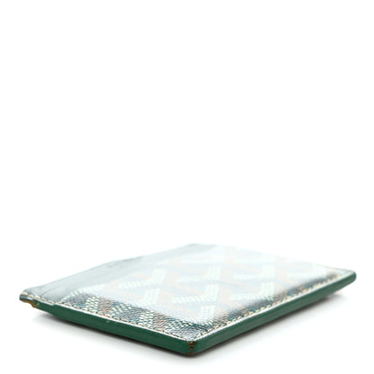 Goyard Goyardine Saint Sulpice Card Holder Green 4 of 10