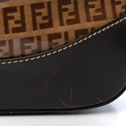Fendi Vinyl Zucchino Tote Tobacco 12 of 12