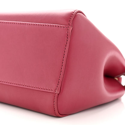 Fendi Nappa Monster Eyes Mini Peekaboo Iconic Satchel Amarena Fiamma 12 of 14