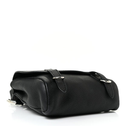 Burberry Soft Grain Calfskin Baby Bridle Saddle Bag Black 4 of 13