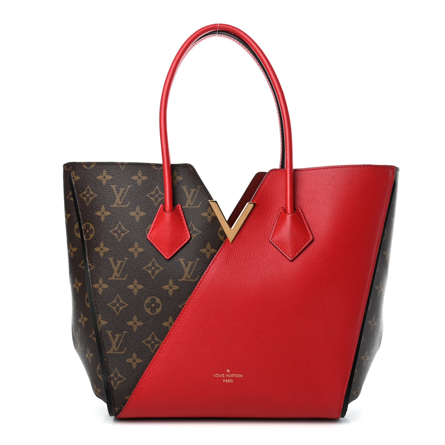 Louis Vuitton Calfskin Monogram Kimono Tote Cherry 1 of 4
