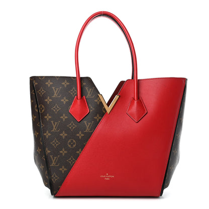 Louis Vuitton Calfskin Monogram Kimono Tote Cherry 1 of 4
