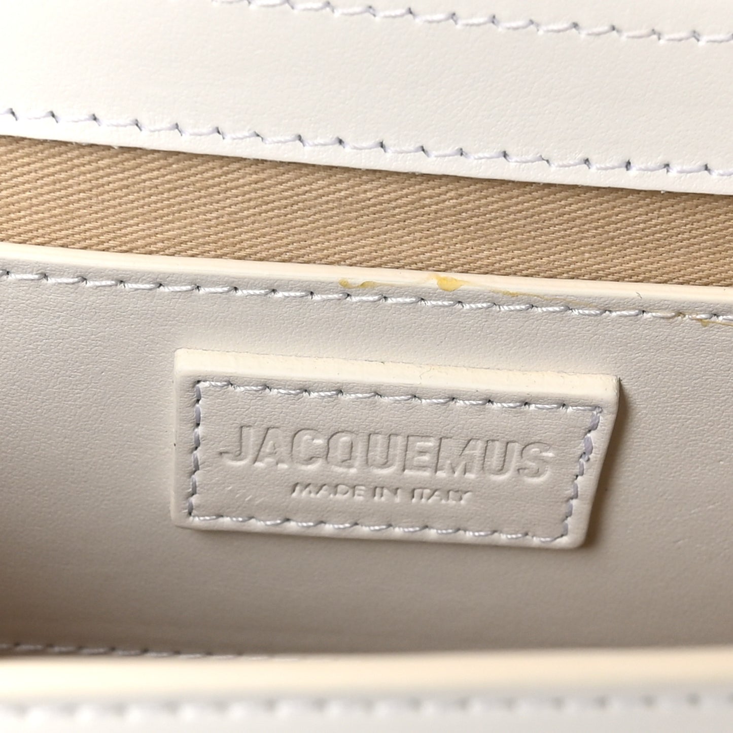 Smooth Calfskin Le Grand Bambino White