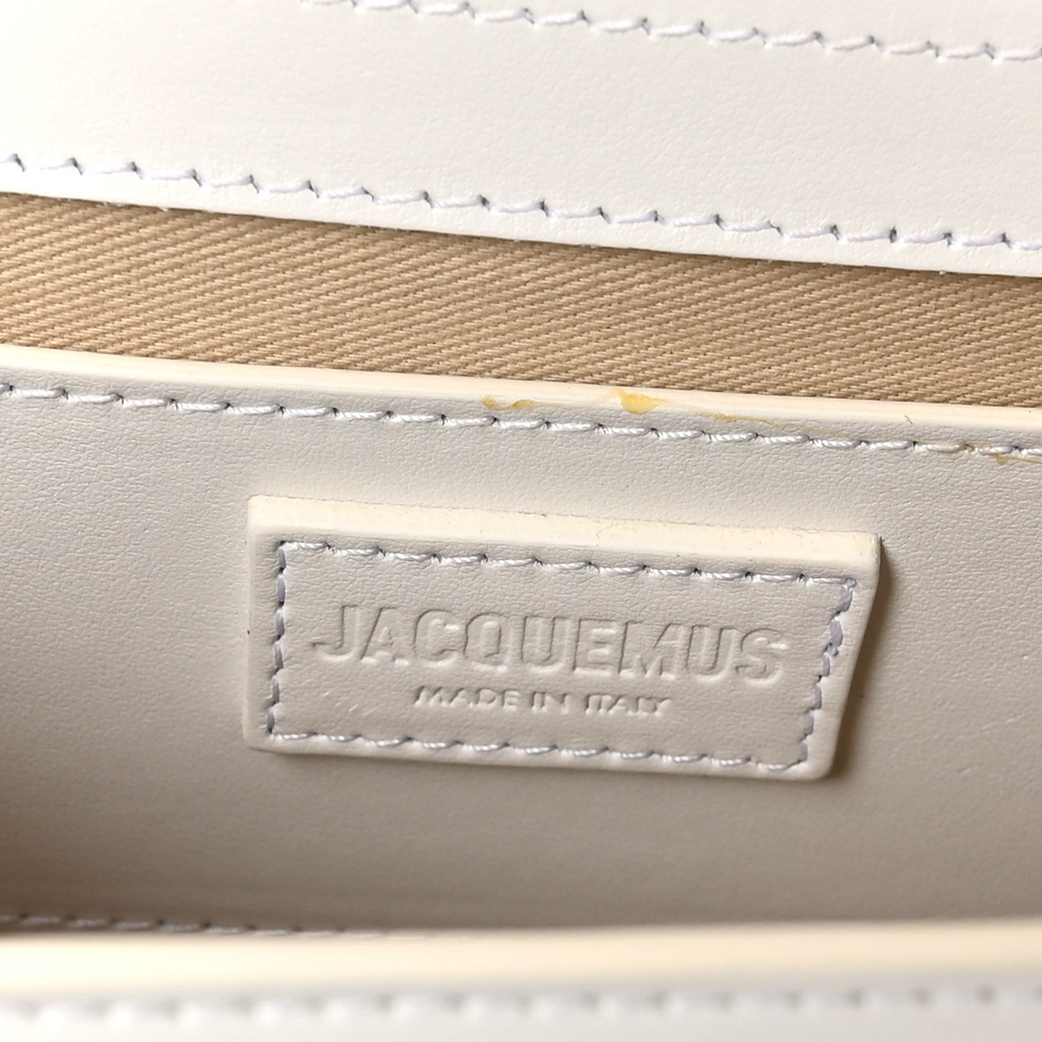 Jacquemus Smooth Calfskin Le Grand Bambino White 6 of 9