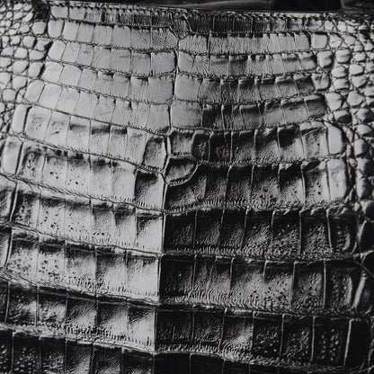 Nancy Gonzalez Crocodile Tote Black 8 of 8