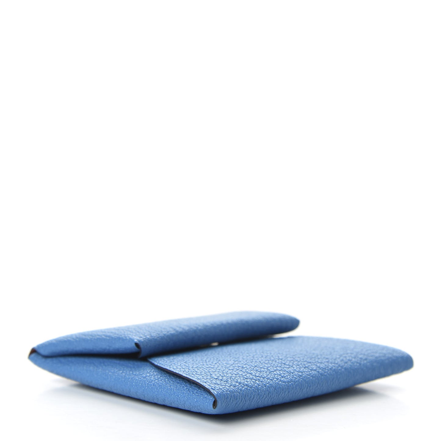 Chevre Mysore Bastia Verso Coin Purse Bleu Frida Cuivre