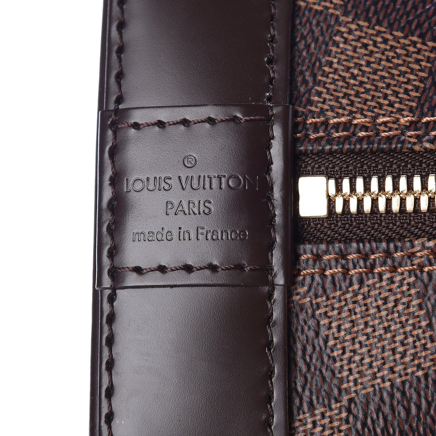 Louis Vuitton Damier Ebene Alma PM 8 of 9