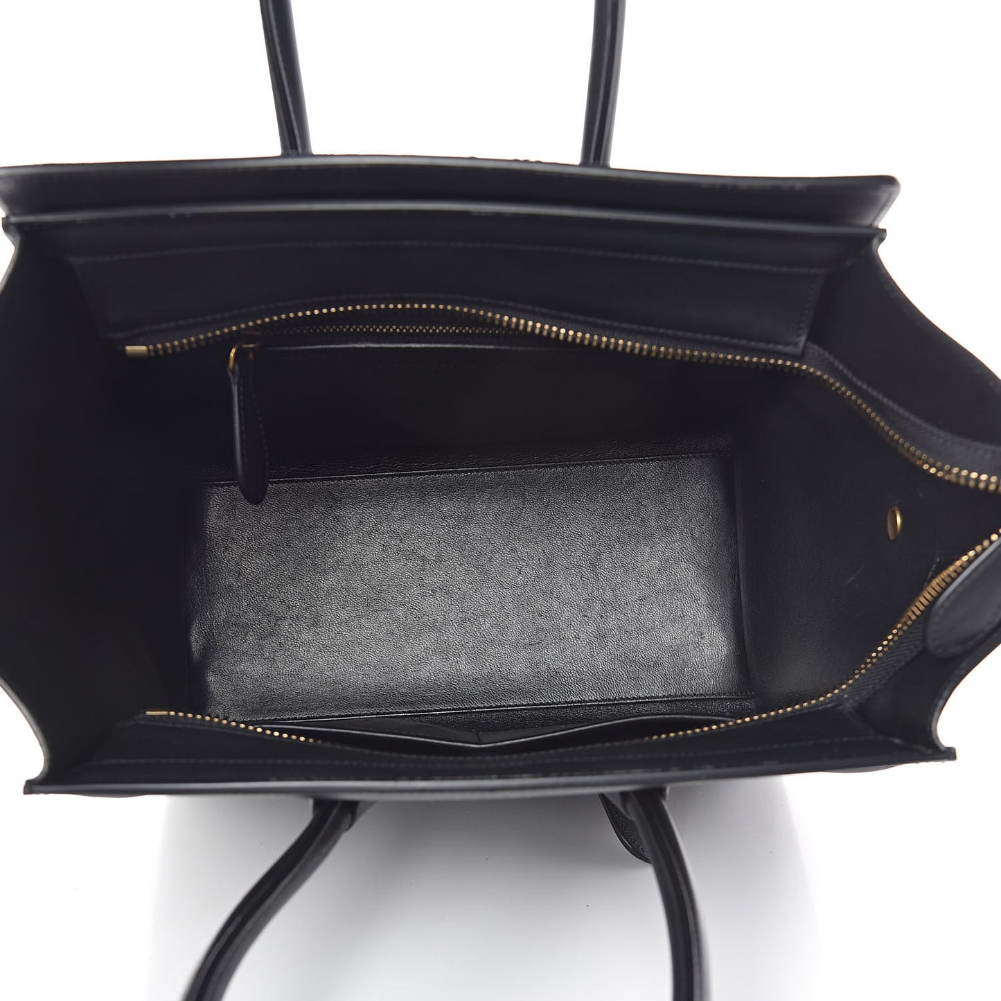 Smooth Calfskin Micro Luggage Black