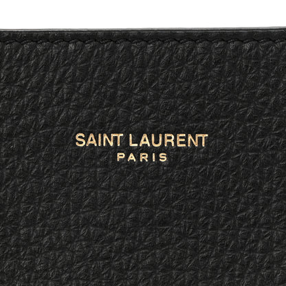 Saint Laurent Calfskin Baby Le 5 A 7 Supple Hobo Black 7 of 12