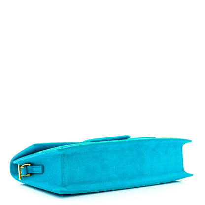 Jacquemus Suede Le Bambino Long Dark Turquoise 4 of 10