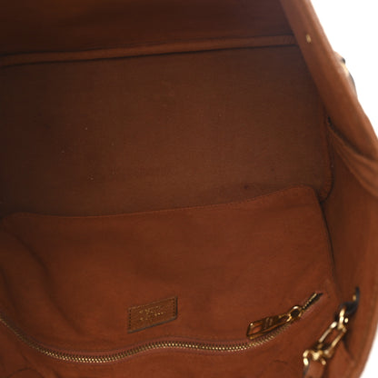 Louis Vuitton Empreinte Monogram Giant Neverfull MM Cognac 6 of 11