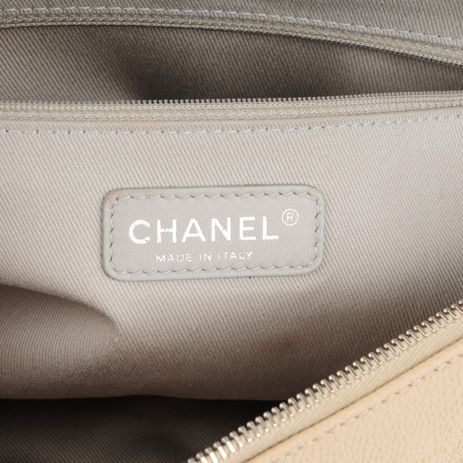 Chanel Caviar Quilted Jumbo Easy Flap Beige 6 of 8