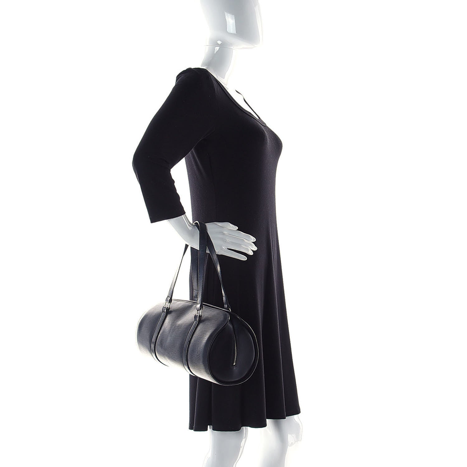 Louis Vuitton Epi Soufflot Black 2 of 12