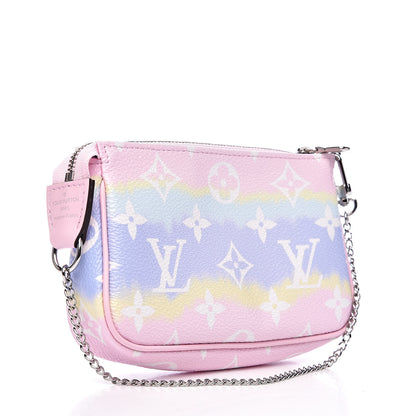 Louis Vuitton Monogram Escale Mini Pochette Accessories Pastel 3 of 8