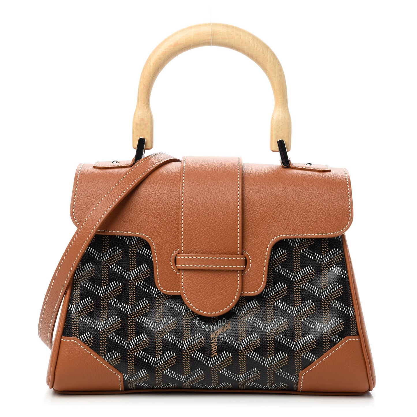 Goyardine Mini Saigon Black Gold